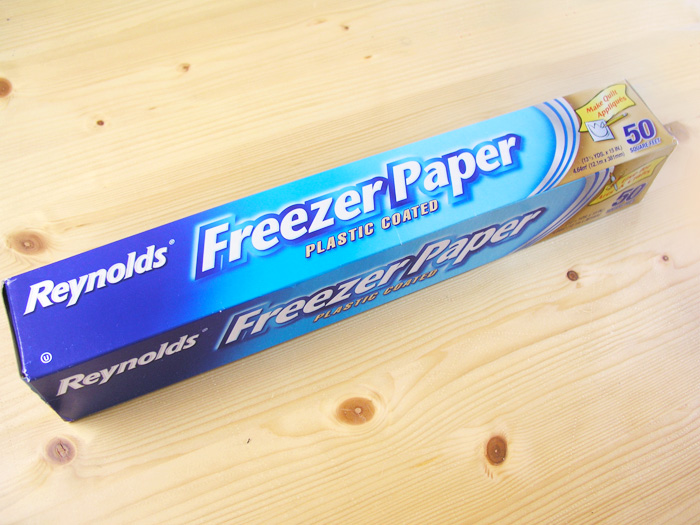 Freezer Paper o papel de congelación | Betsy Costura