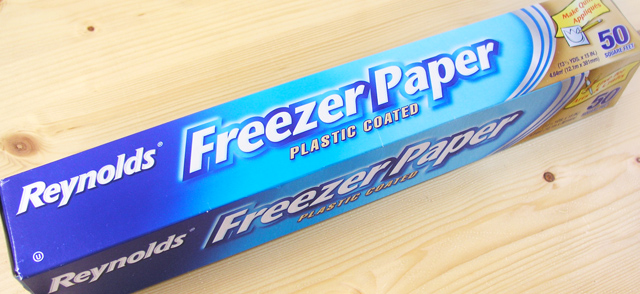 El maravilloso Freezer Paper